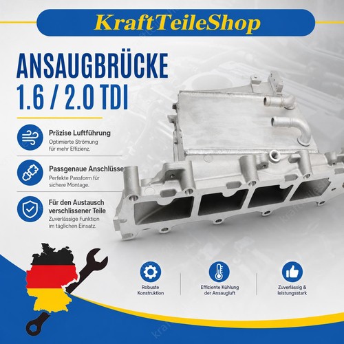 Saugrohr mit ladeluftkühler - mit,